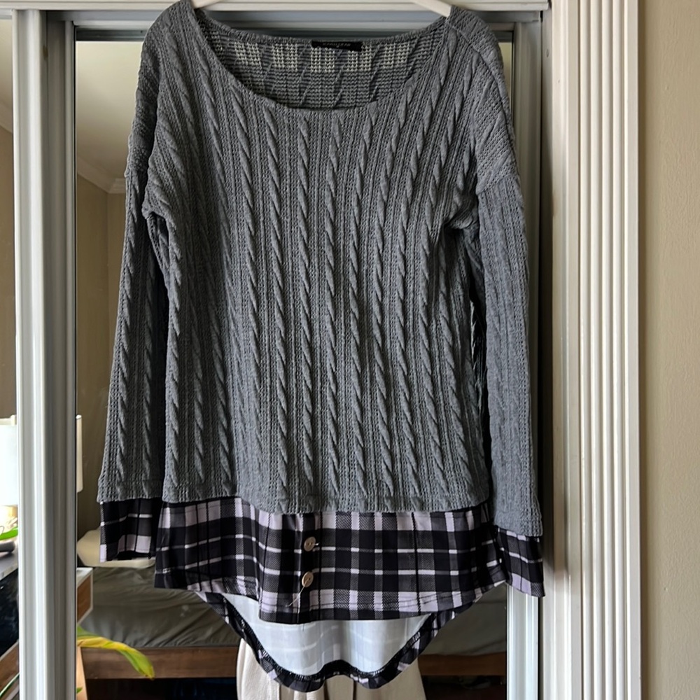 Gray Sweater